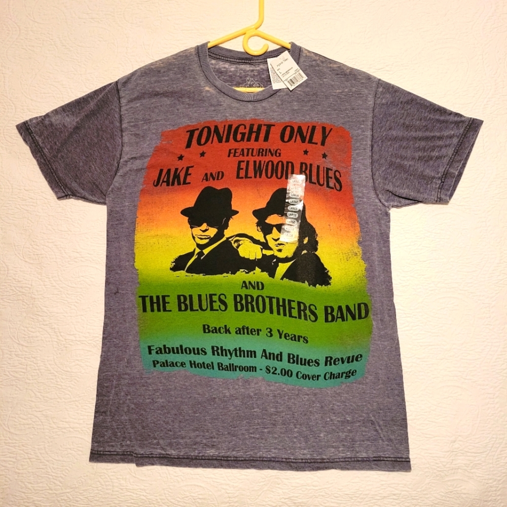NWT House of Blues - Vintage Blues Brothers Tee